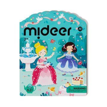 Багаторазові наліпки Mideer &laquo;Принцеси&raquo; з основою для гри (CT0613) CT0613 фото